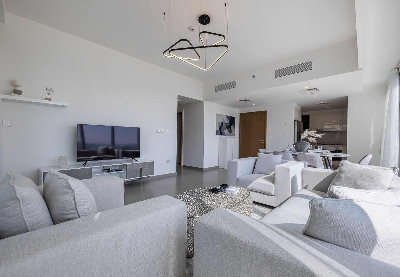 公寓 在 Dubai - 3BDR Apartment +  maid room I Burj Khalifa view I Downtown