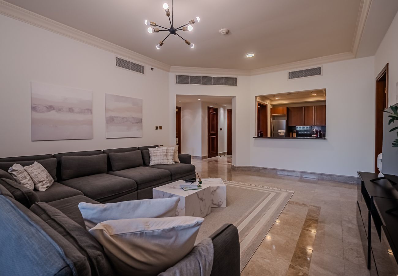 公寓 在 Dubai - Stylish 2BDR apartment in Fairmont South I Palm Jumeirah