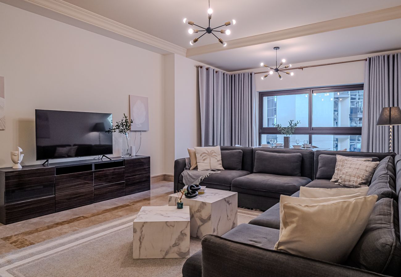 公寓 在 Dubai - Stylish 2BDR apartment in Fairmont South I Palm Jumeirah