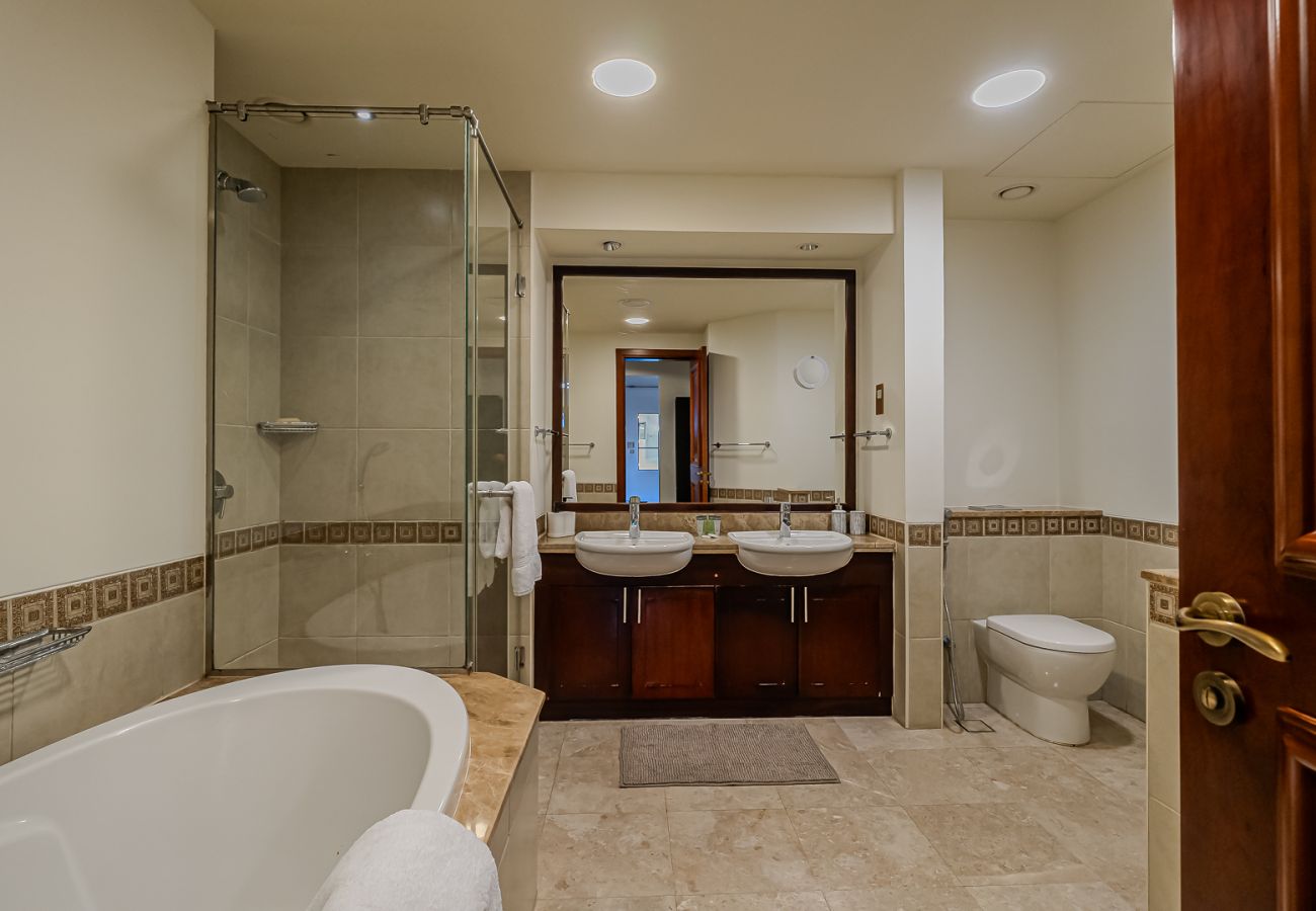 公寓 在 Dubai - Stylish 2BDR apartment in Fairmont South I Palm Jumeirah