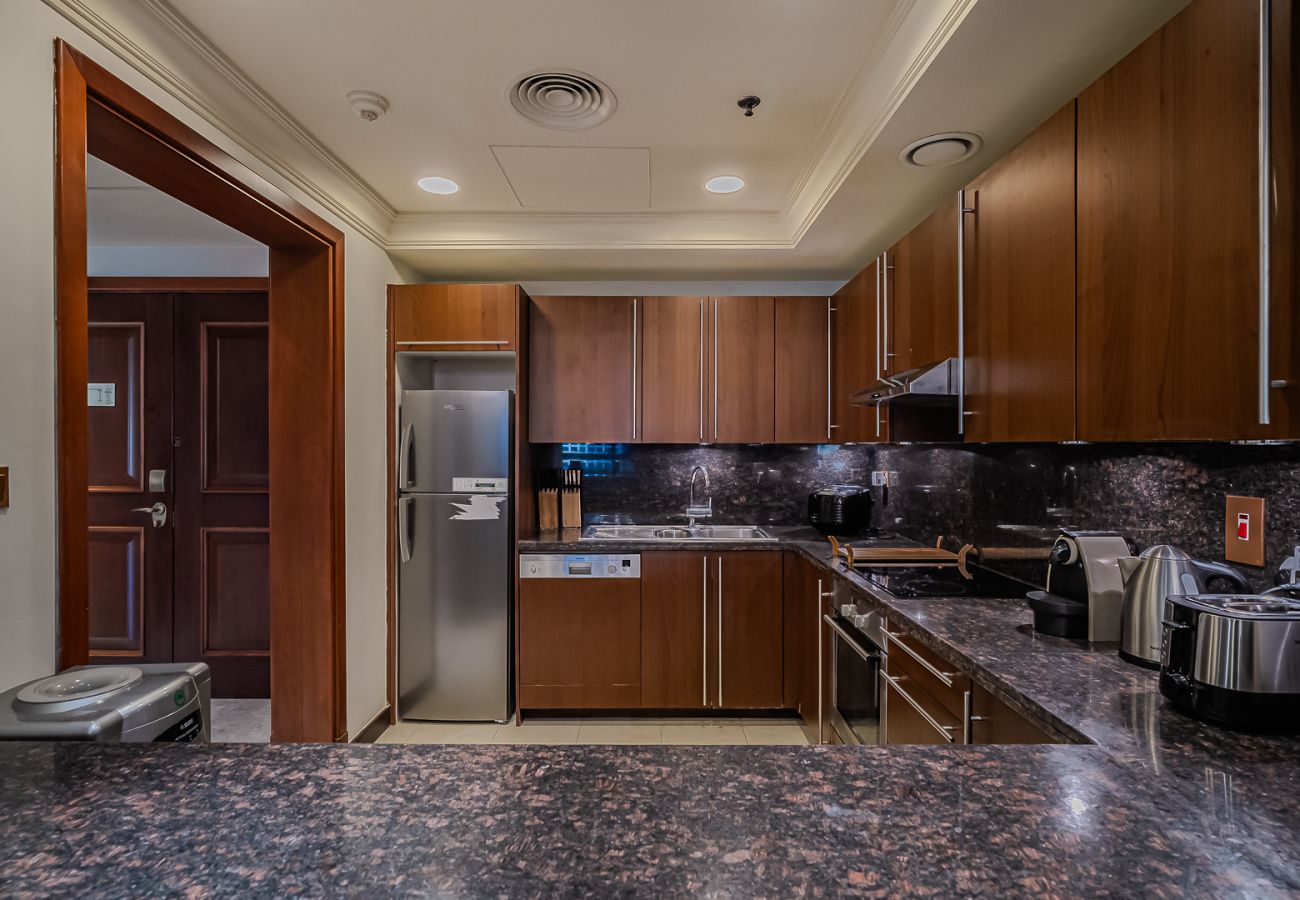 公寓 在 Dubai - Stylish 2BDR apartment in Fairmont South I Palm Jumeirah