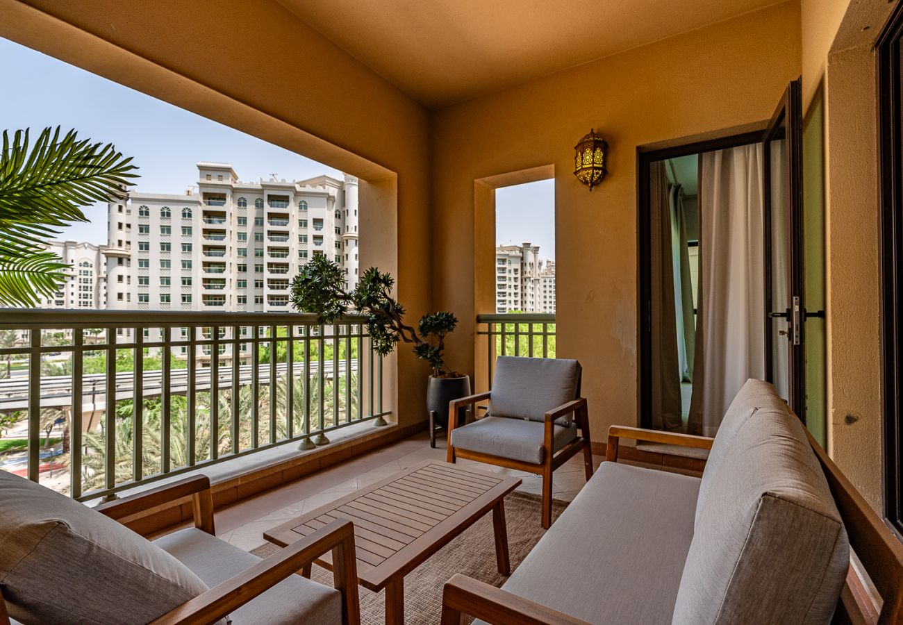 公寓 在 Dubai - 2BDR apartment with the balcony & city view 