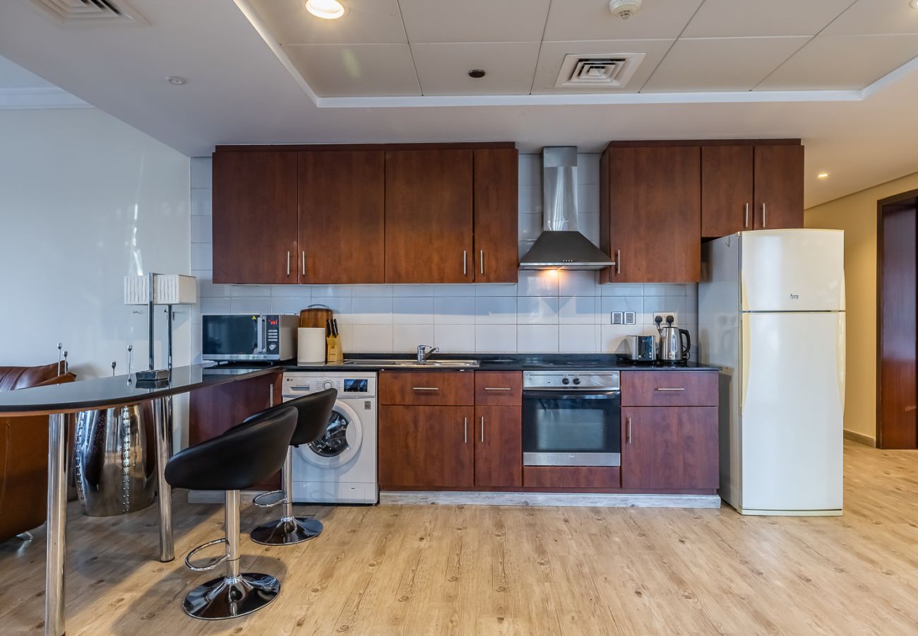 公寓 在 Dubai - Stunning 1BR apartment with water view