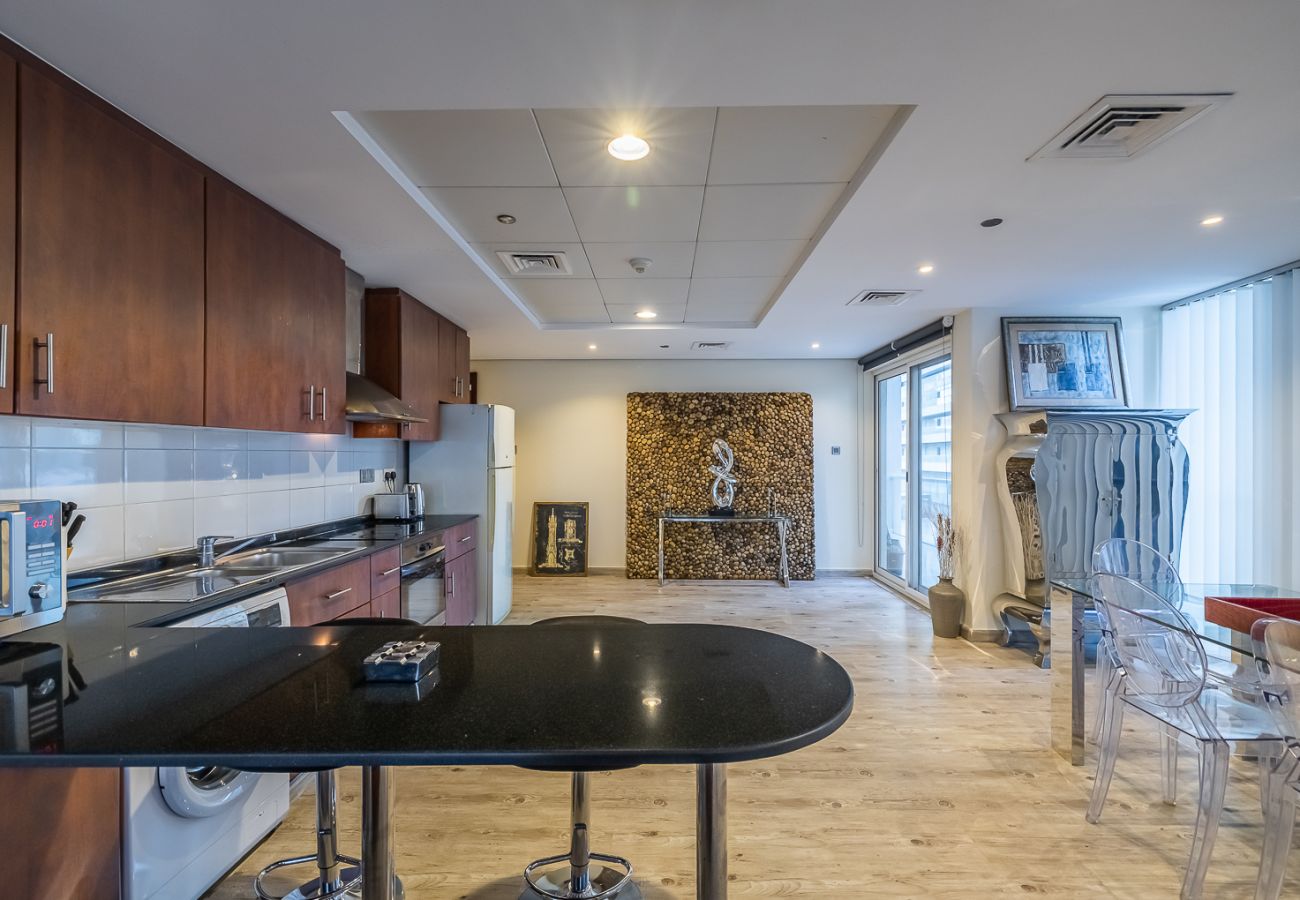 公寓 在 Dubai - Stunning 1BR apartment with water view