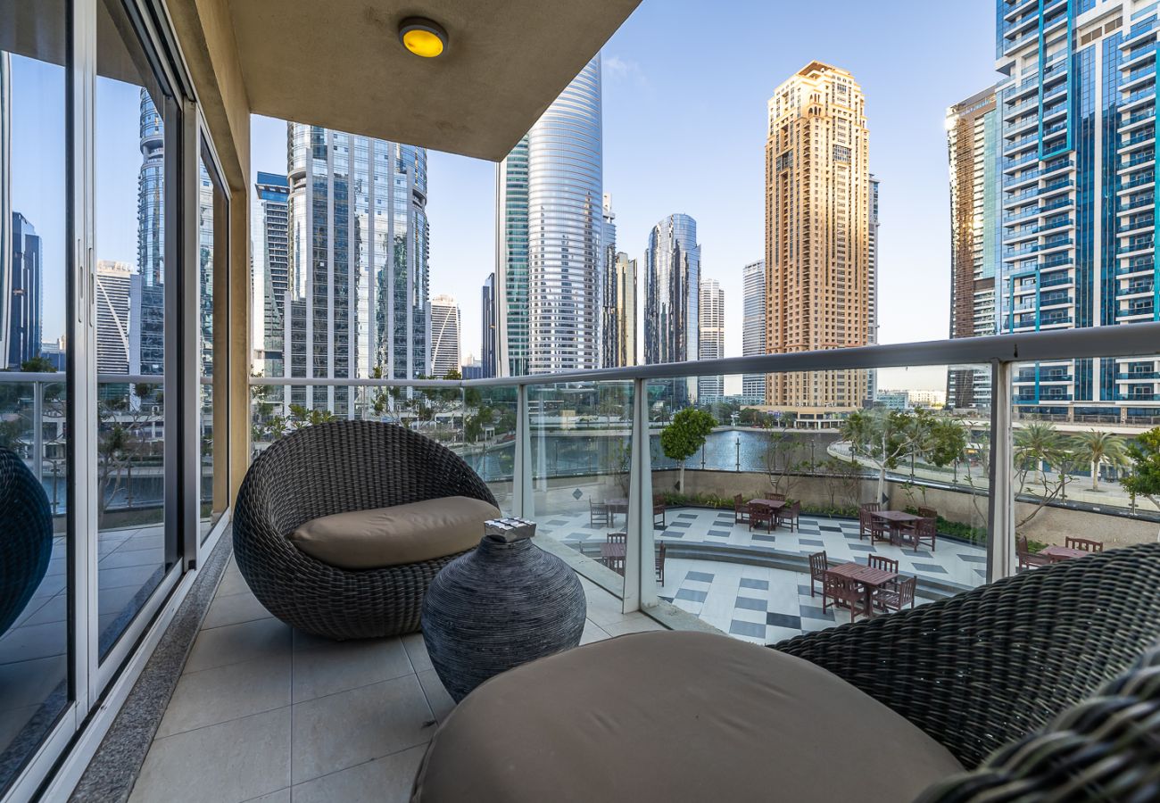 公寓 在 Dubai - Stunning 1BR apartment with water view