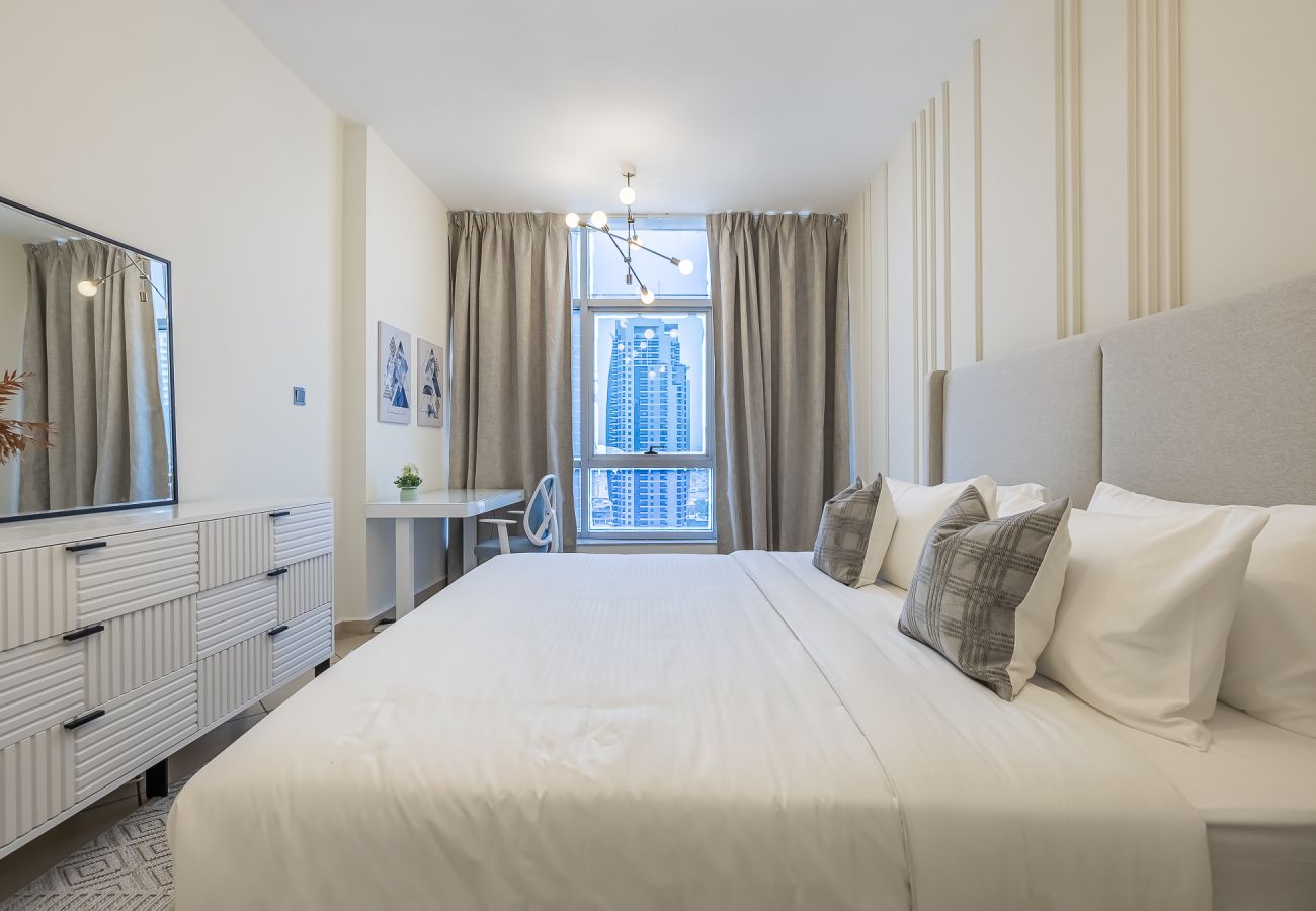 公寓 在 Dubai - 1BDR Apartment with Dubai Marina view I Close to Metro