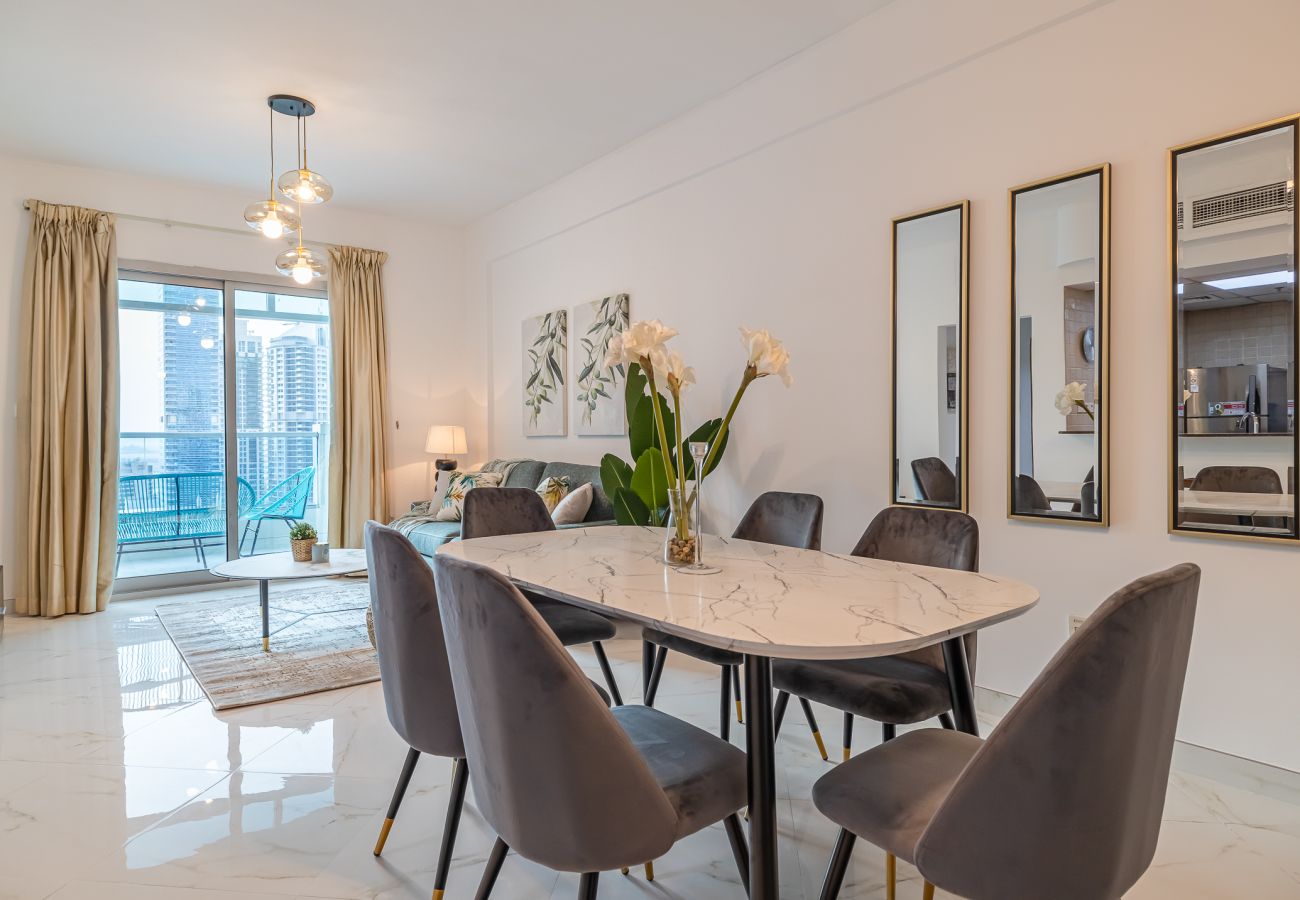 公寓 在 Dubai - Trendy 2BDR apartment / Dubai Marina I Diamond 4