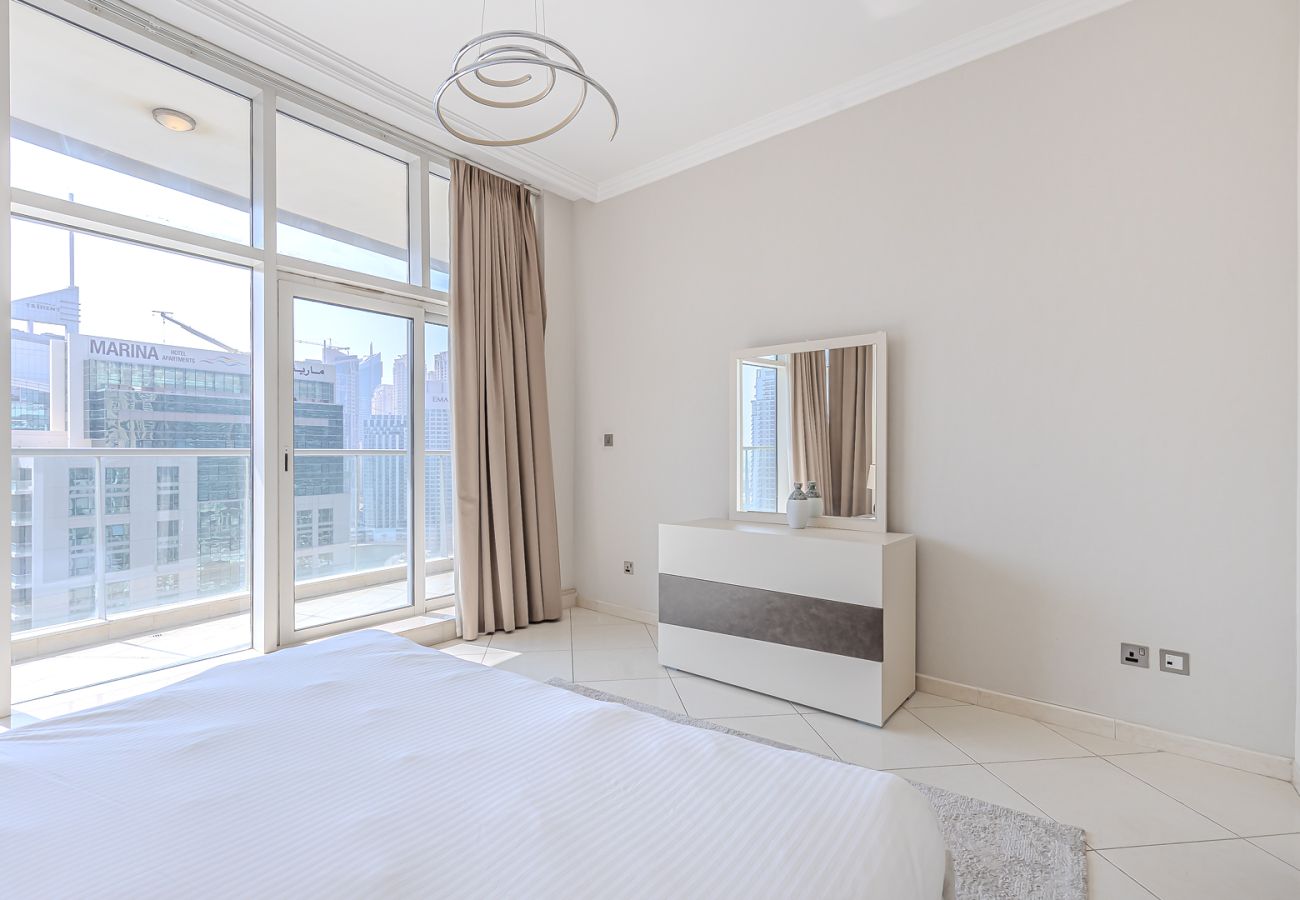 公寓 在 Dubai - Spacious 3BDR Apartment in Marina with working desk