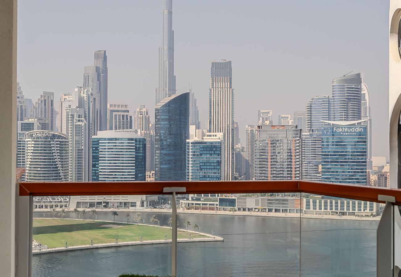 公寓 在 Dubai - Studio with Burj Khalifa View