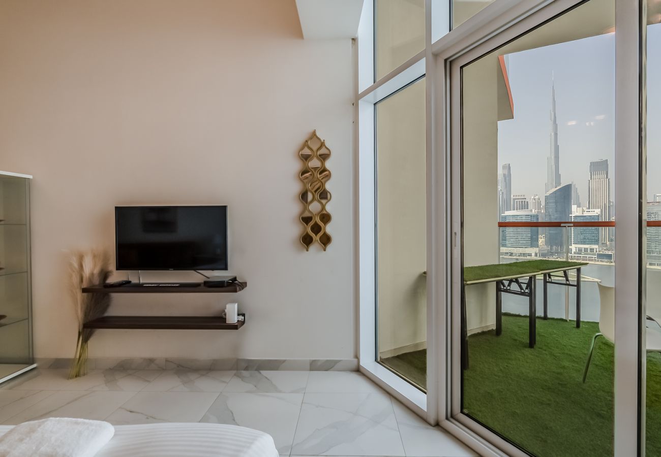 公寓 在 Dubai - Studio with Burj Khalifa View