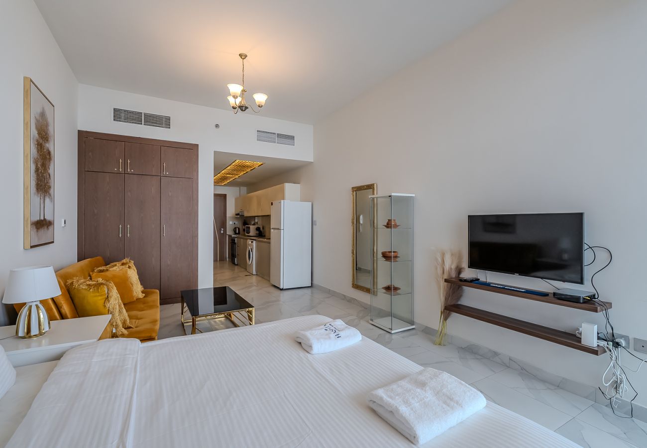 公寓 在 Dubai - Studio with Burj Khalifa View