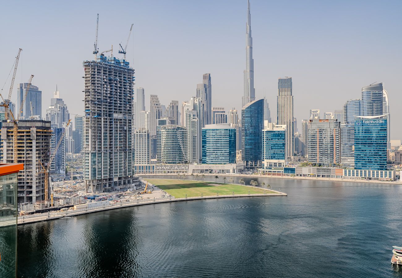 公寓 在 Dubai - Studio with Burj Khalifa View