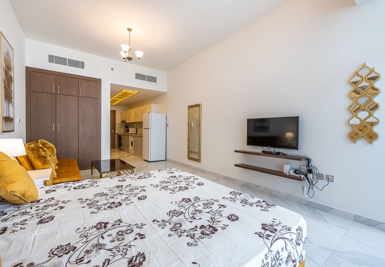 公寓 在 Dubai - Studio with Burj Khalifa View