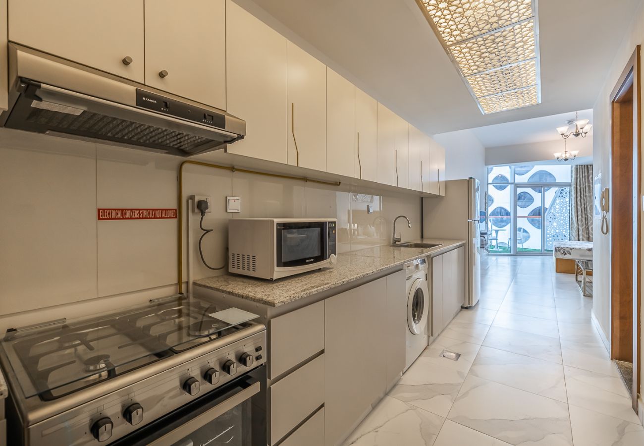 公寓 在 Dubai - Studio with Burj Khalifa View