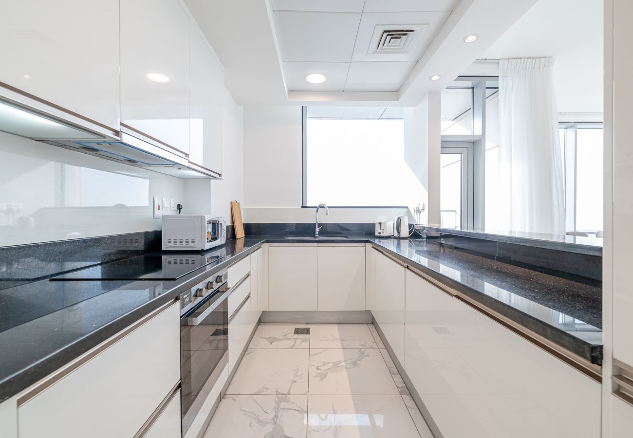 公寓 在 Dubai - Spacious 3BDR + maid room / Business Bay 