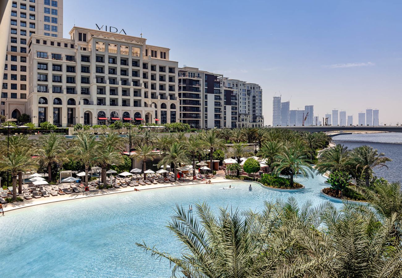 公寓 在 Dubai - Cozy & Elegant 1BR at Creek Beach