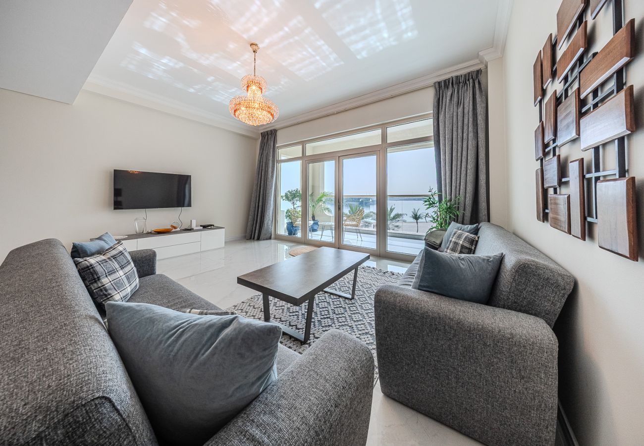 公寓 在 Dubai - Apartment with Sea View on the Palm