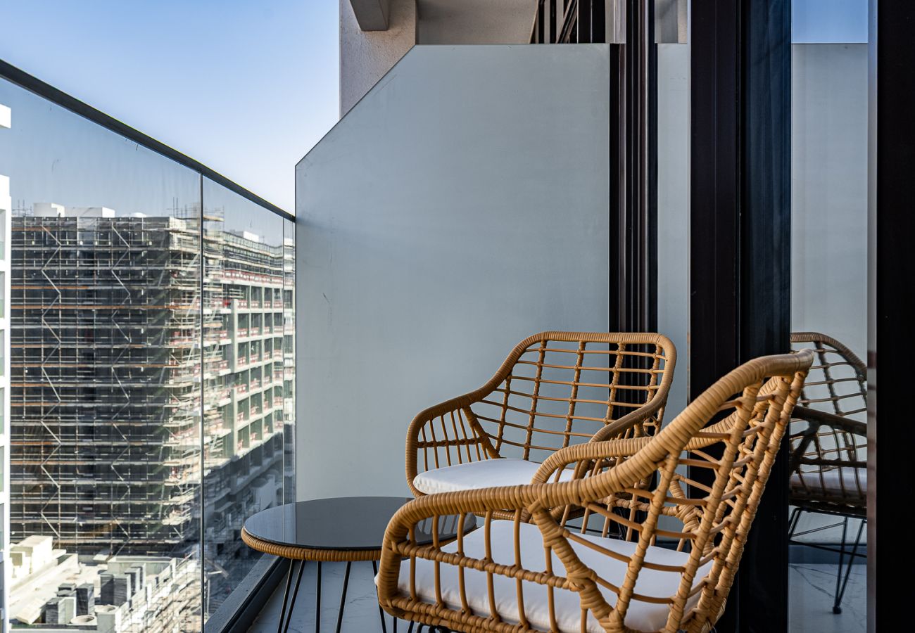 公寓 在 Dubai - Modern Studio Apartment with Outdoor views