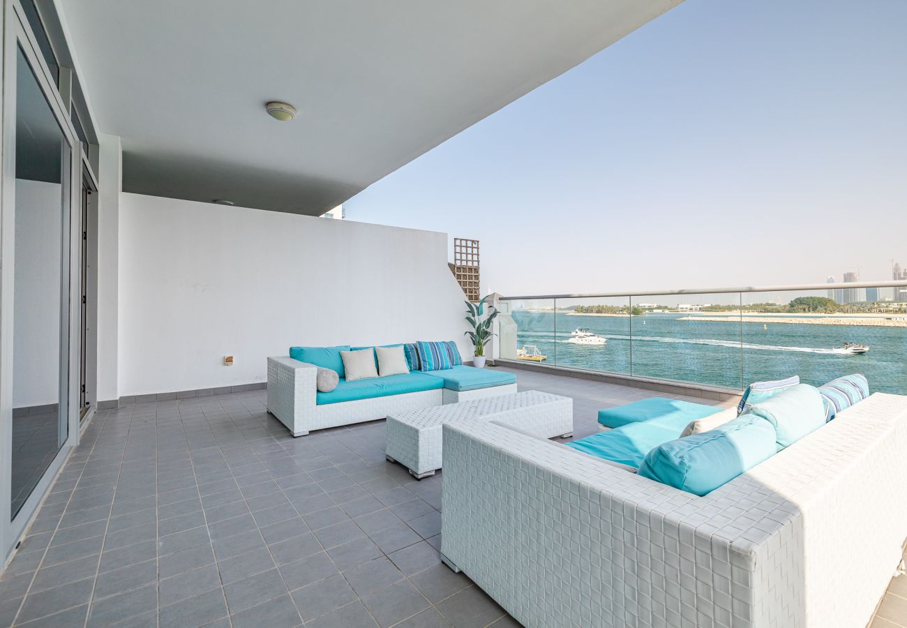 公寓 在 Dubai - 117 / 2BDR + maid room / Sea view /Beach access  