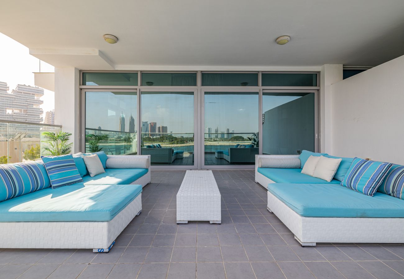 公寓 在 Dubai - 117 / 2BDR + maid room / Sea view /Beach access  