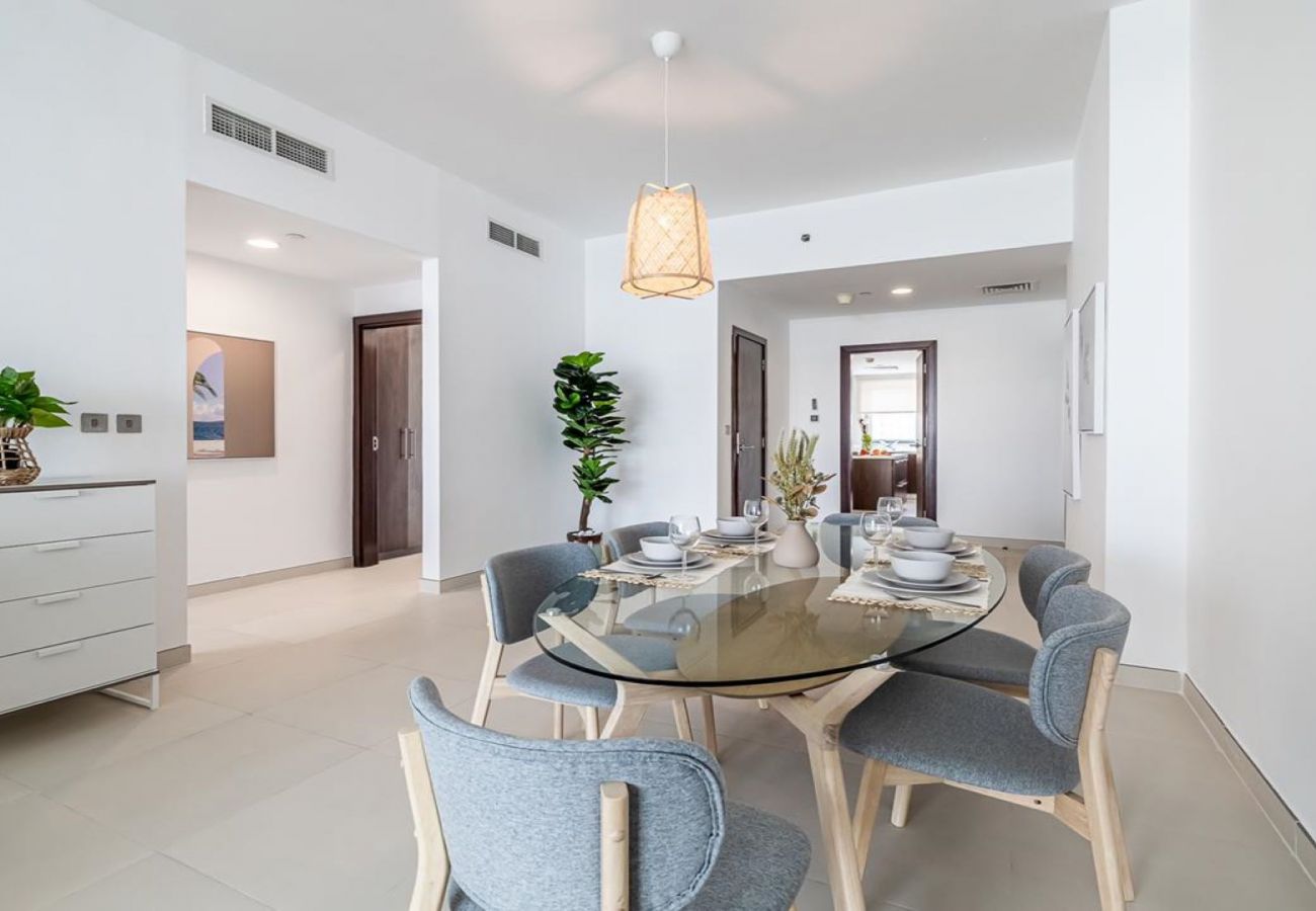 公寓 在 Dubai - 317 / 2BDR+maid room / Sea view / The Palm 