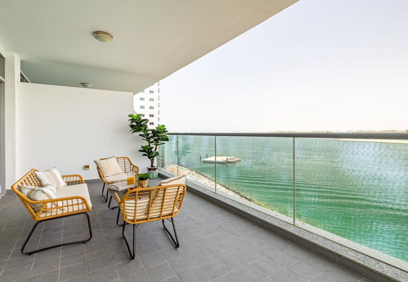 公寓 在 Dubai - 317 / 2BDR+maid room / Sea view / The Palm 