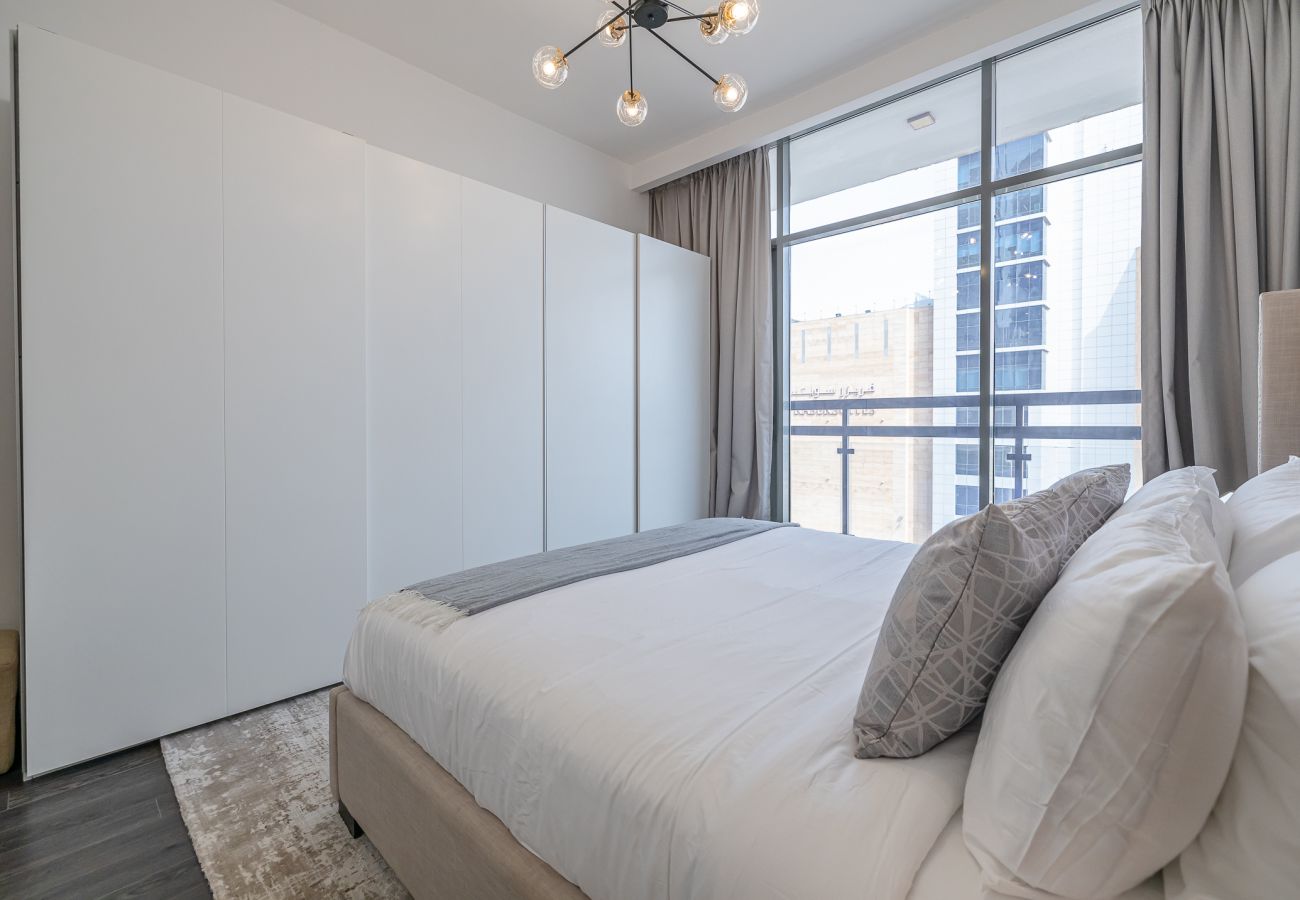 公寓 在 Dubai - Modern 1BDR Apartment with Excellent City View / Media city 