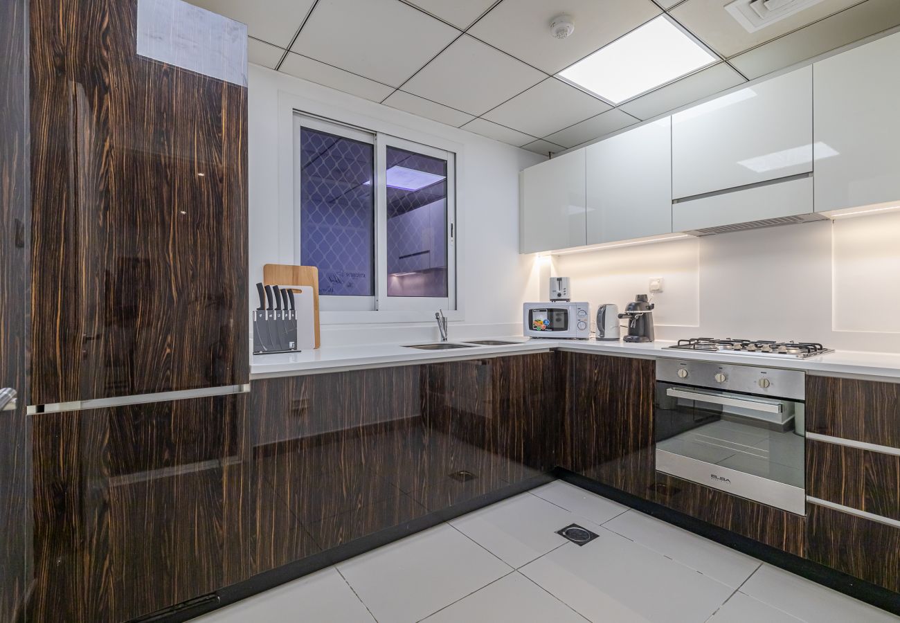 公寓 在 Dubai - Modern 1BDR Apartment with Excellent City View / Media city 