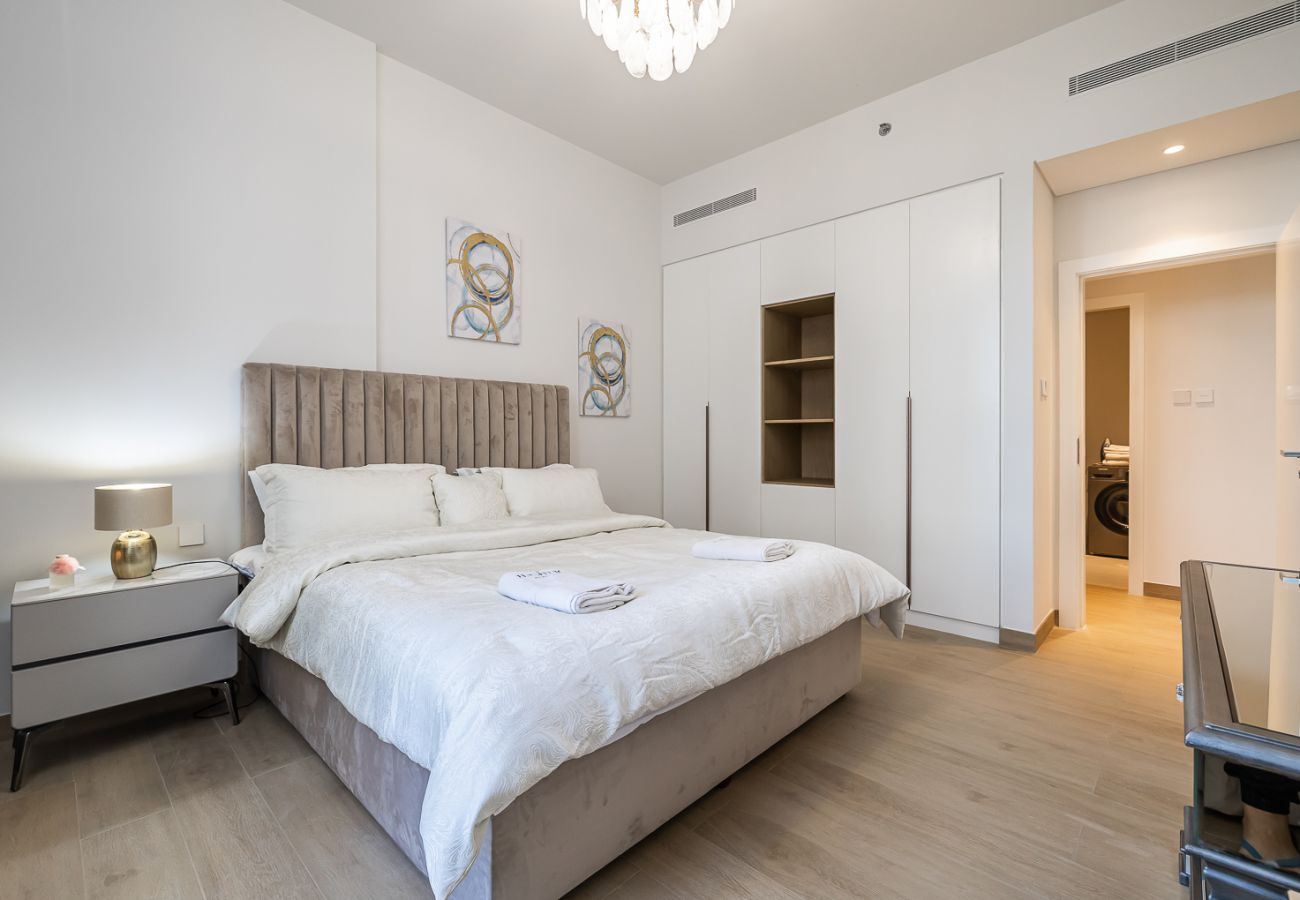 公寓 在 Dubai - Chic 1-Bedroom Apartment with Stunning Views in La Mer