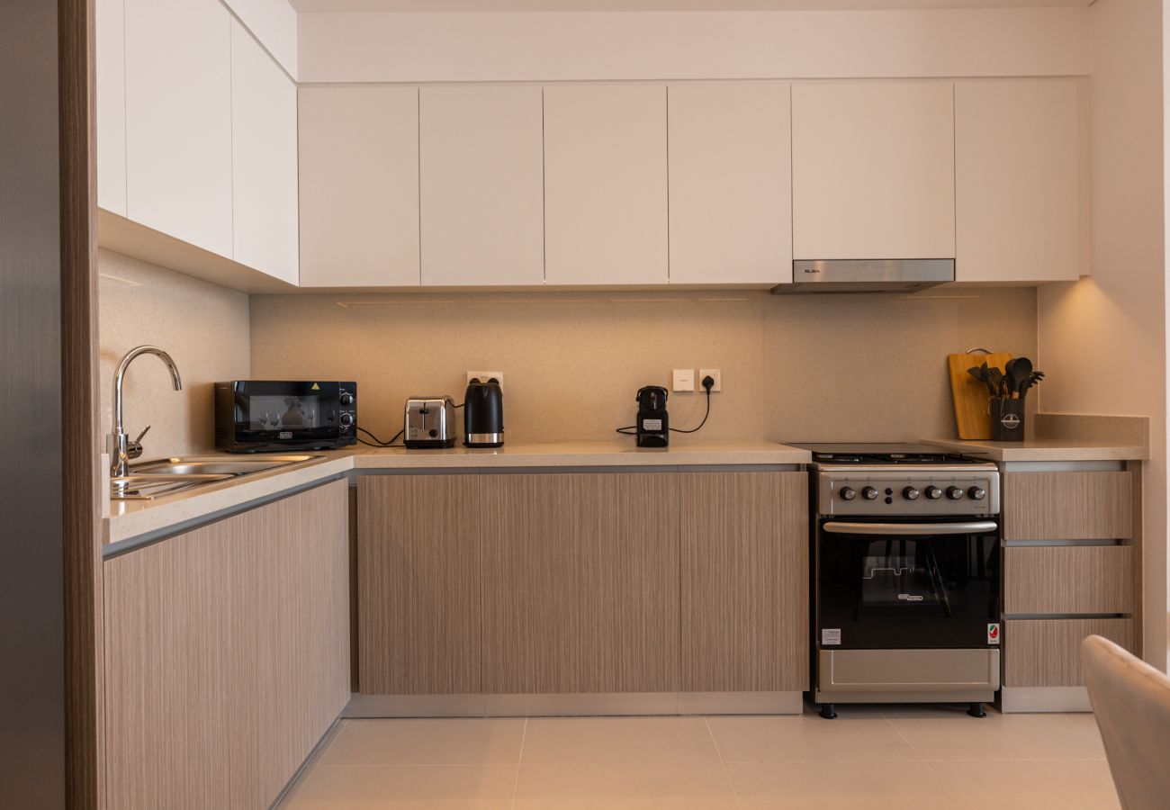 公寓 在 Dubai - Luxurious 2-Bedroom Apartment with Burj Khalifa & Waterfront Views 