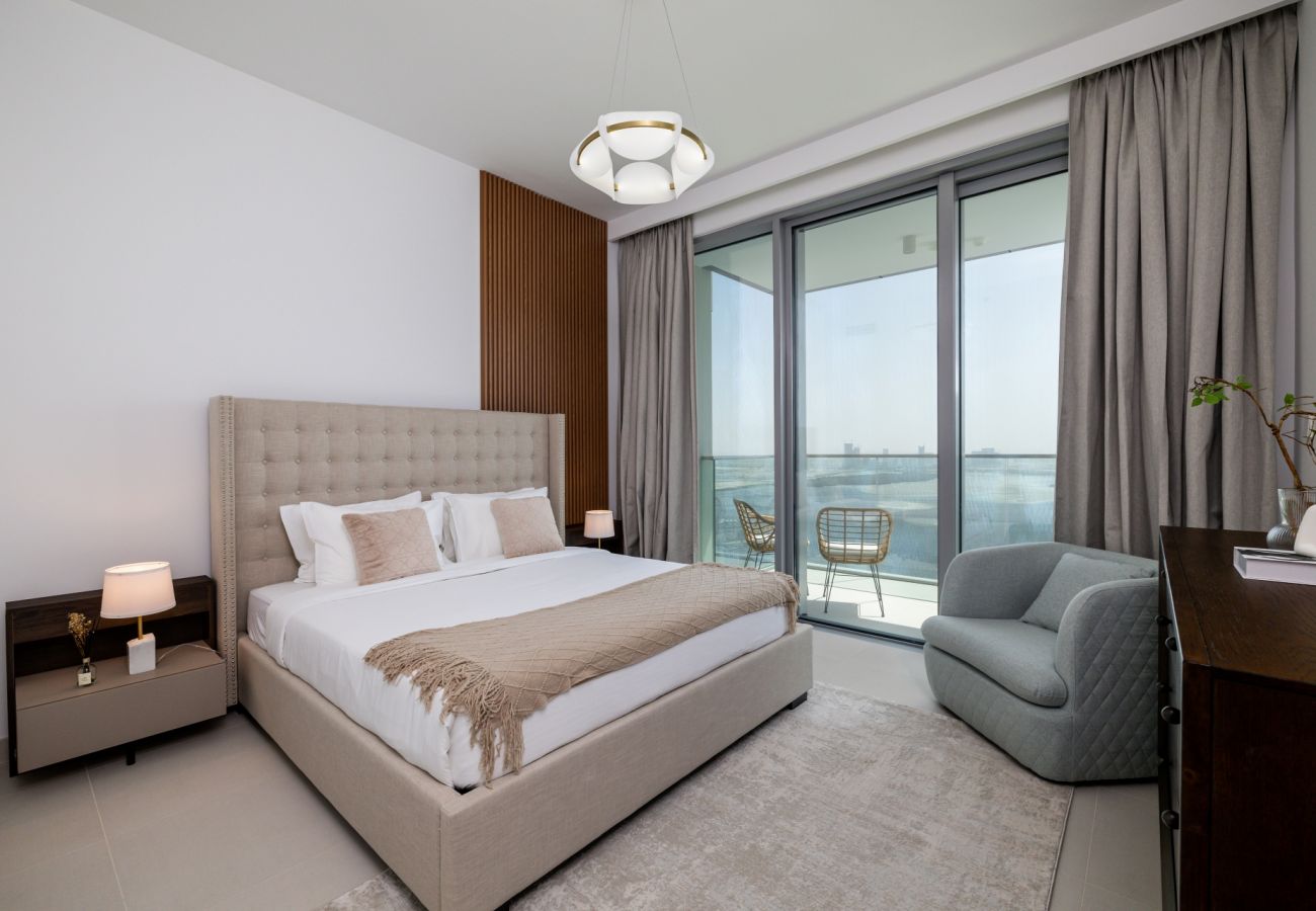公寓 在 Dubai - Luxurious 2-Bedroom Apartment with Burj Khalifa & Waterfront Views 