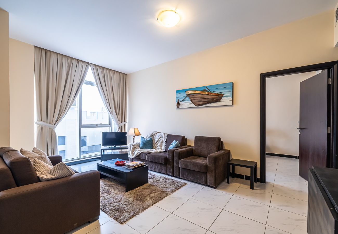 公寓 在 Dubai - Modern 1BDR in JVC / with balcony