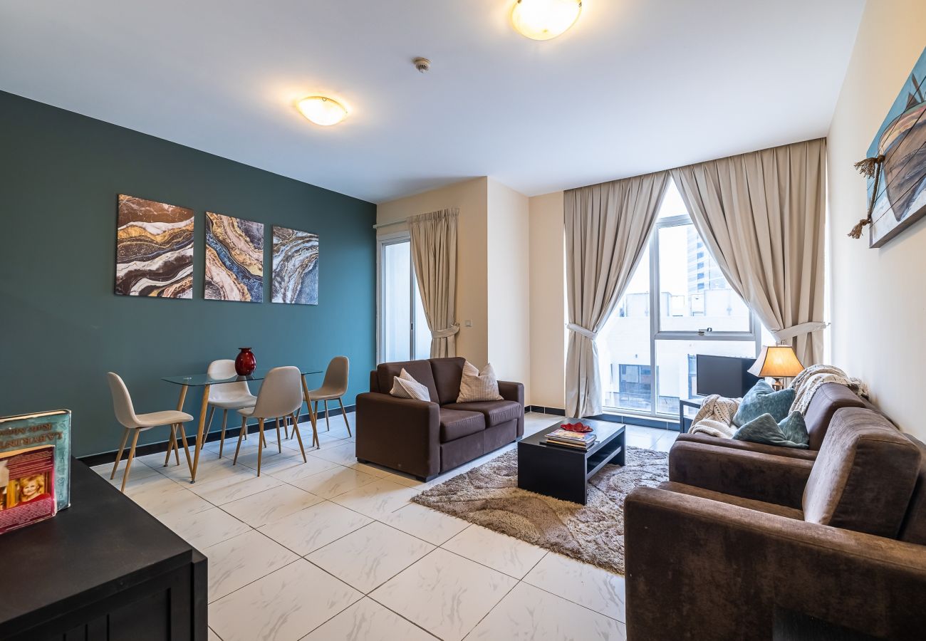 公寓 在 Dubai - Modern 1BDR in JVC / with balcony