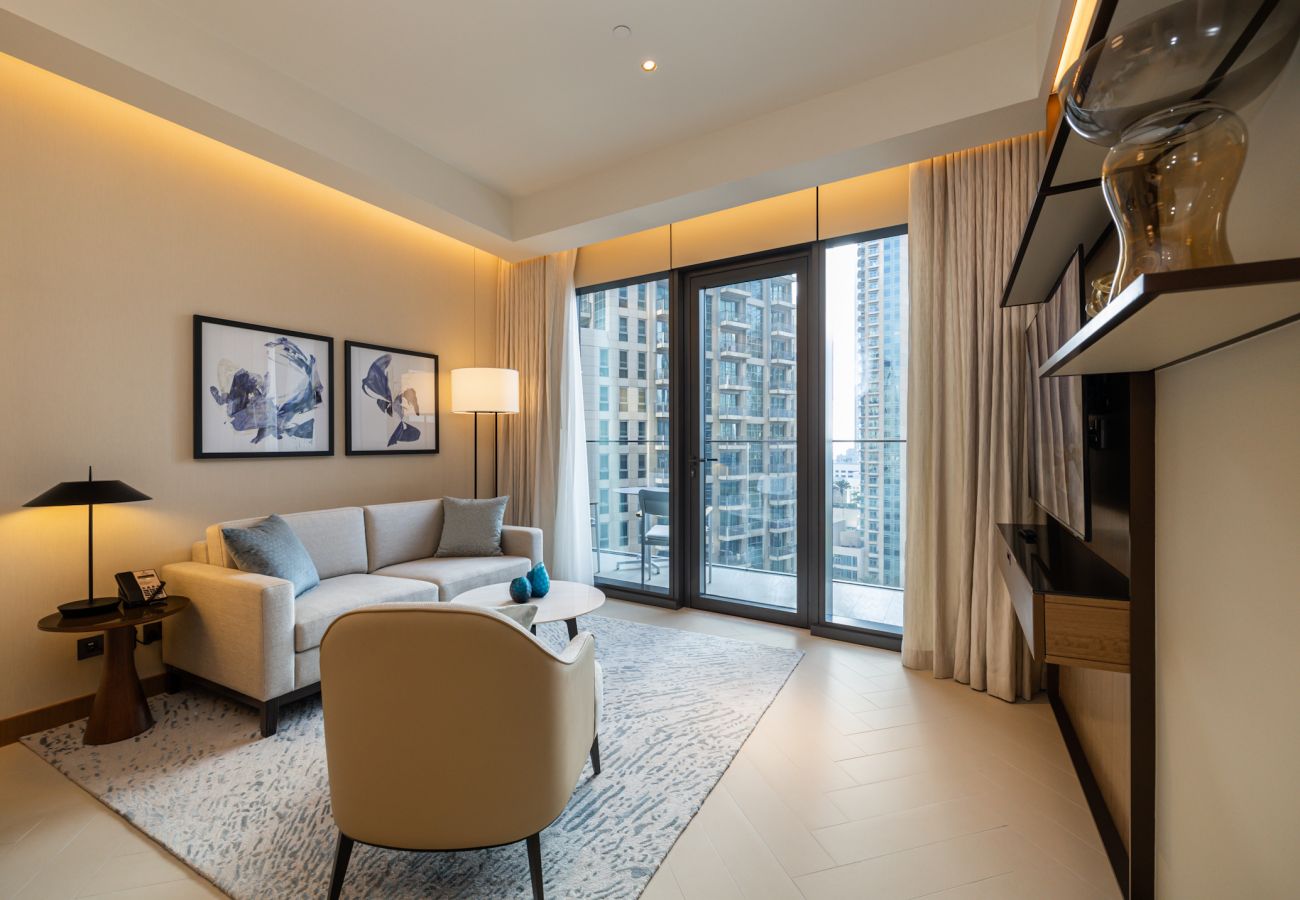 公寓 在 Dubai - Elegant 1-Bedroom Apartment in Downtown Dubai – Address Opera
