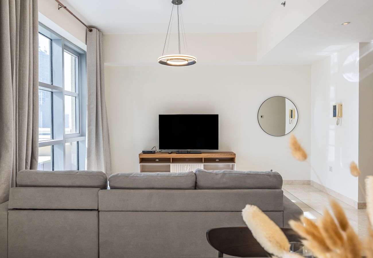 公寓 在 Dubai - Spacious 3-Bedroom Apartment with Stunning Downtown City Views