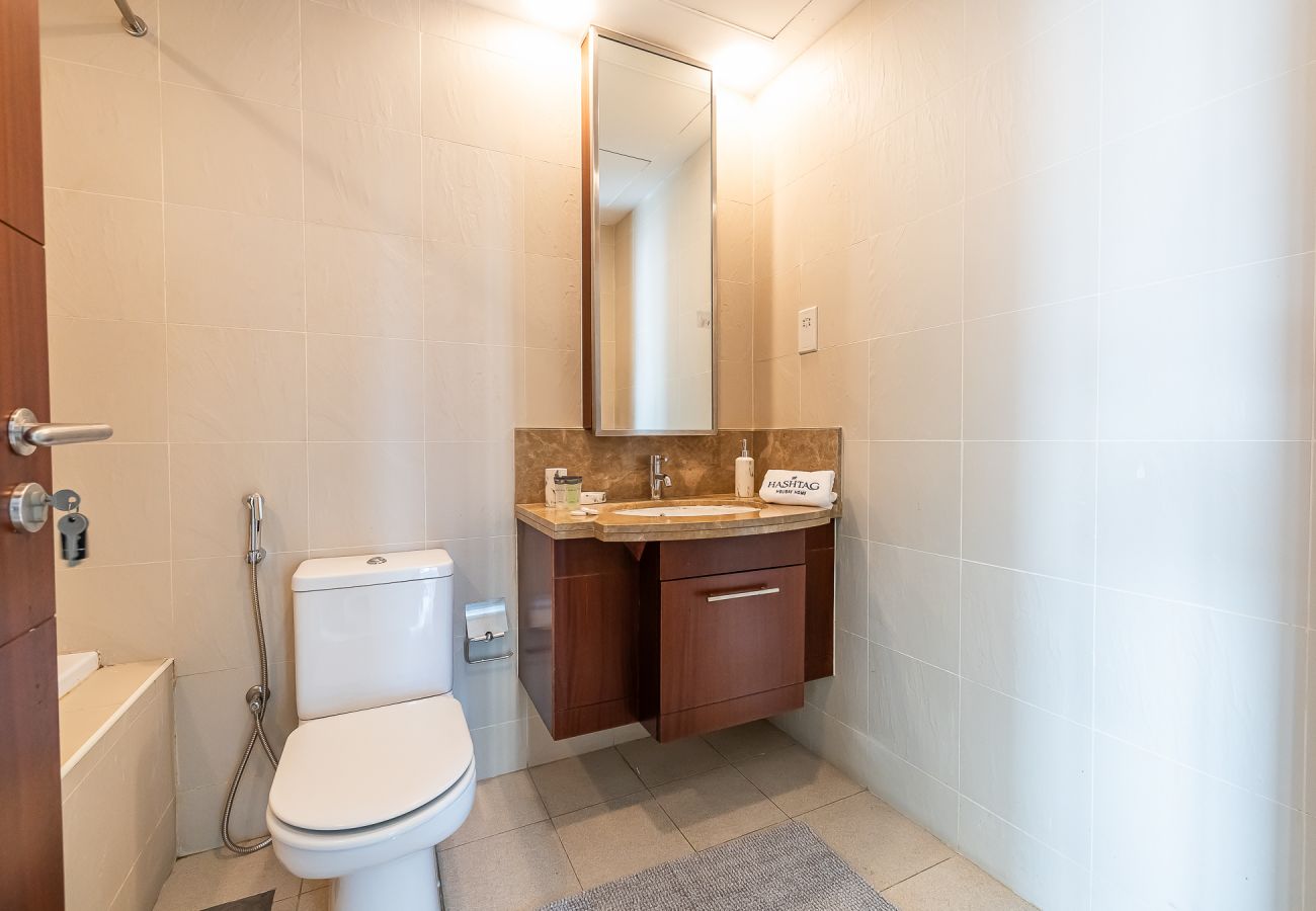 公寓 在 Dubai - Spacious 3-Bedroom Apartment with Stunning Downtown City Views