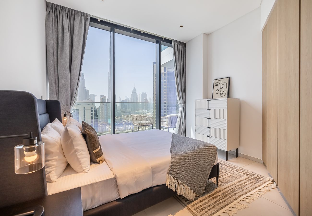 公寓 在 Dubai - Spacious 3-Bedroom Apartment with Maid’s Room & Burj Khalifa Views – Business Bay