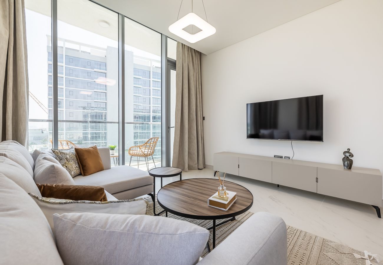 公寓 在 Dubai - Modern 1-Bedroom Apartment with Lagoon Views | Residences 15 – District One