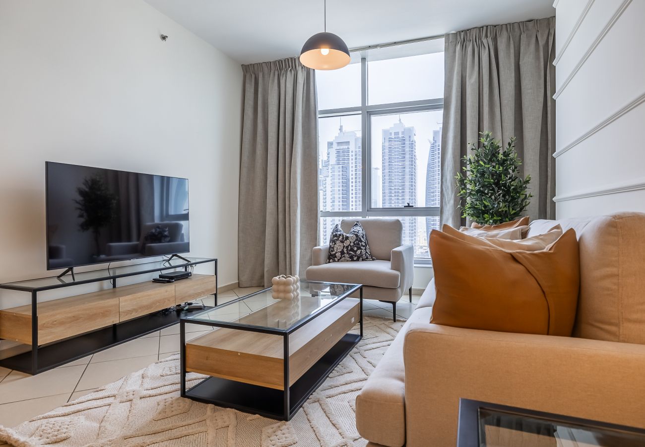 公寓 在 Dubai -  Modern 1-Bedroom Apartment in Dubai Marina – Steps from the Metro & JBR Beach