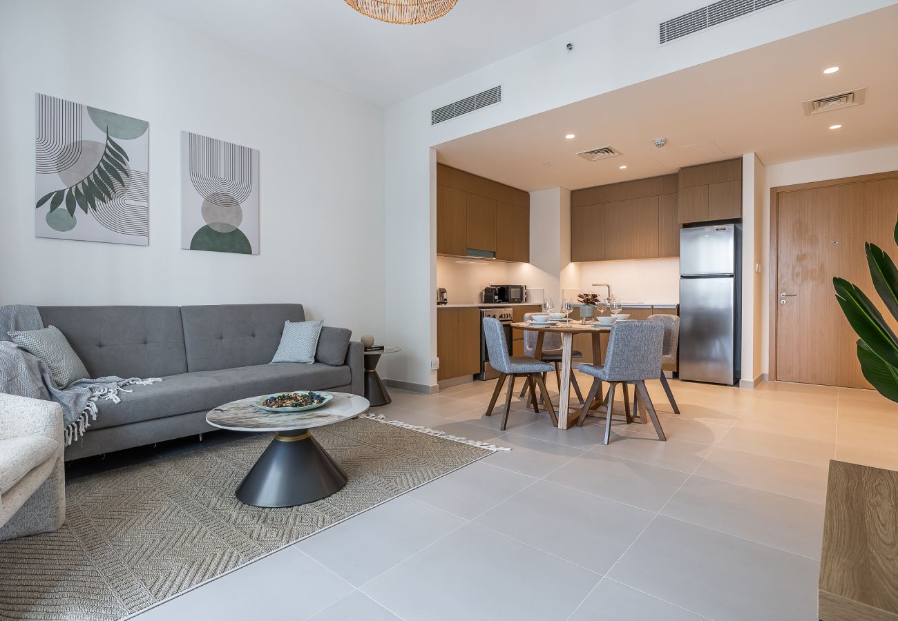 公寓 在 Dubai - Chic 1-Bedroom Apartment | Surf, Creek Beach – Dubai Creek Harbour