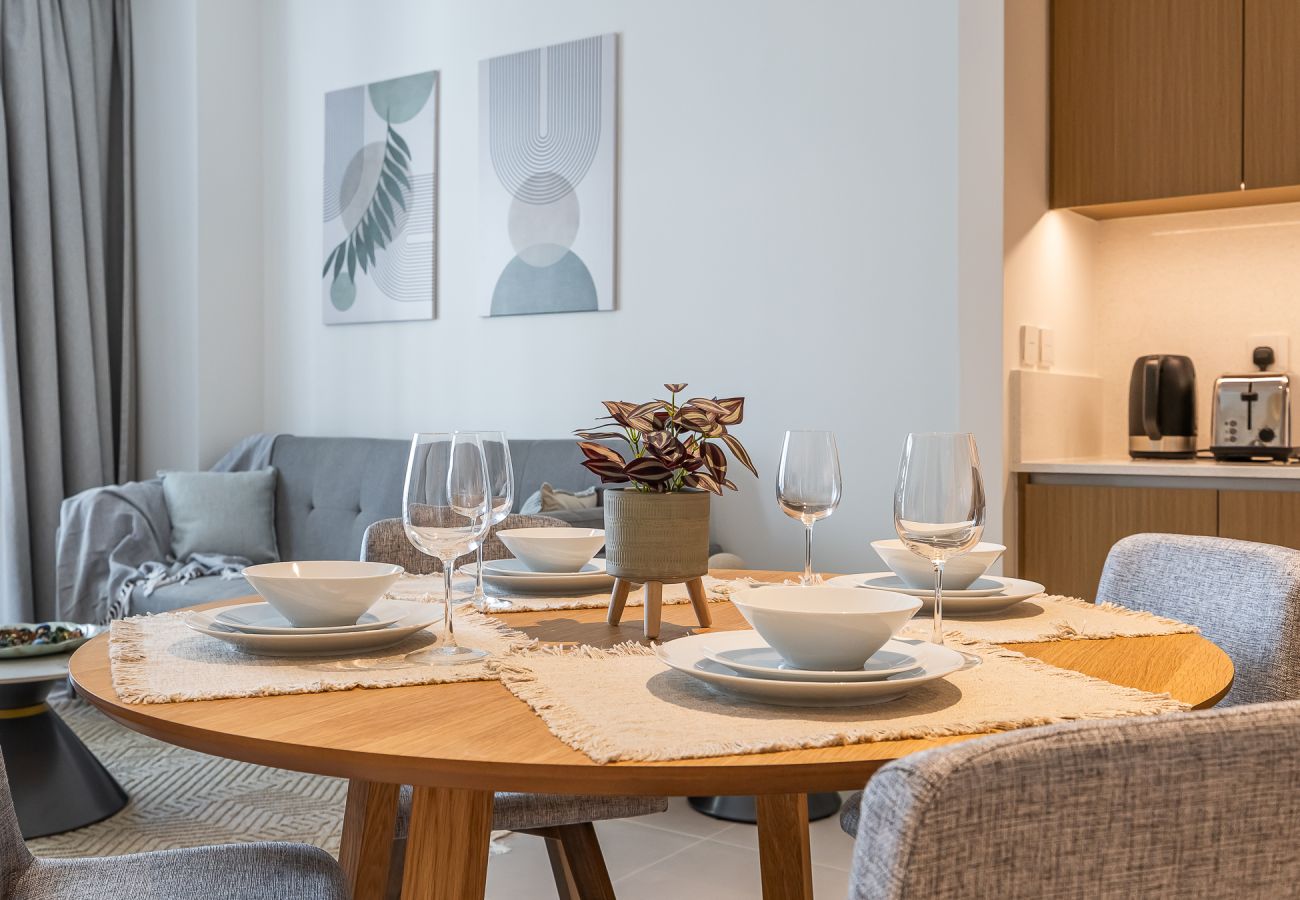 公寓 在 Dubai - Chic 1-Bedroom Apartment | Surf, Creek Beach – Dubai Creek Harbour