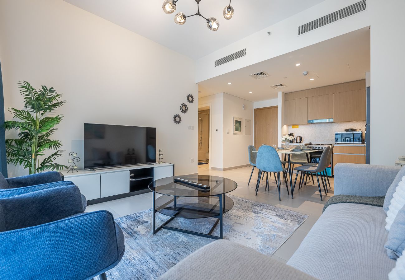 公寓 在 Dubai - Eccentric 1-Bedroom Apartment in Dubai Creek Harbour with Stunning Views