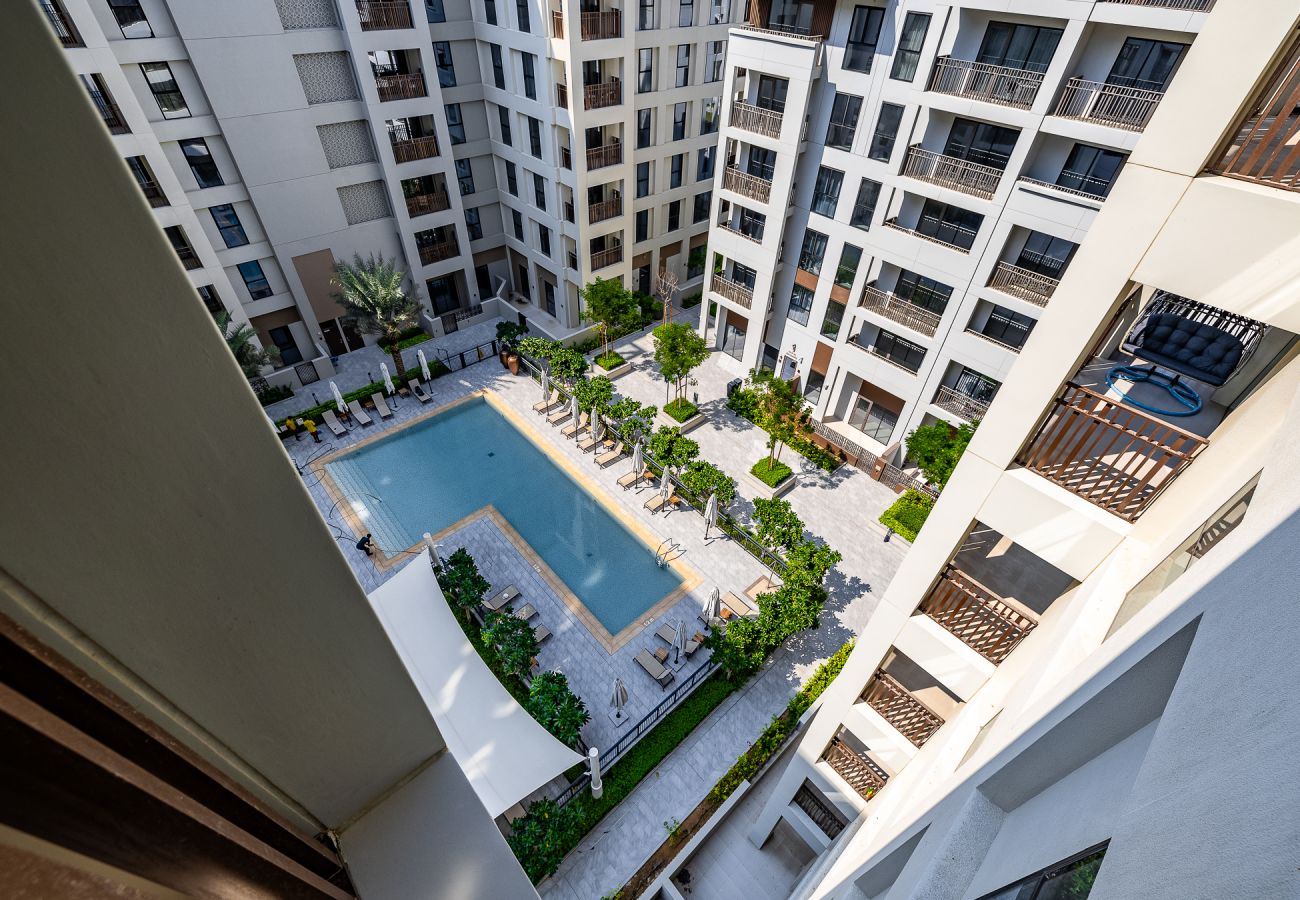 公寓 在 Dubai - Eccentric 1-Bedroom Apartment in Dubai Creek Harbour with Stunning Views