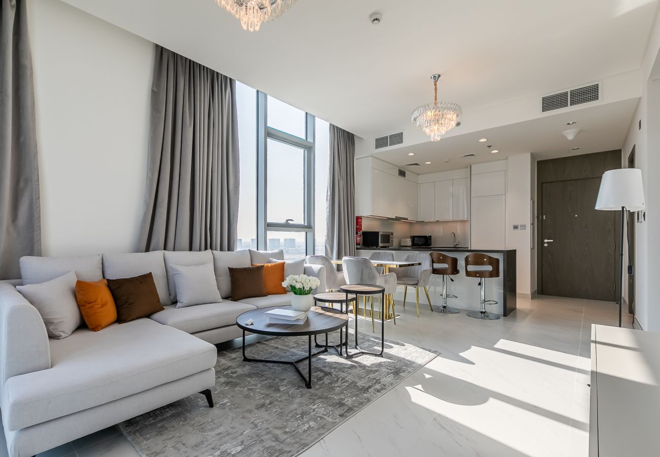 公寓 在 Dubai - Lagoon-Facing 1BR Apartment | Residences 14, District One