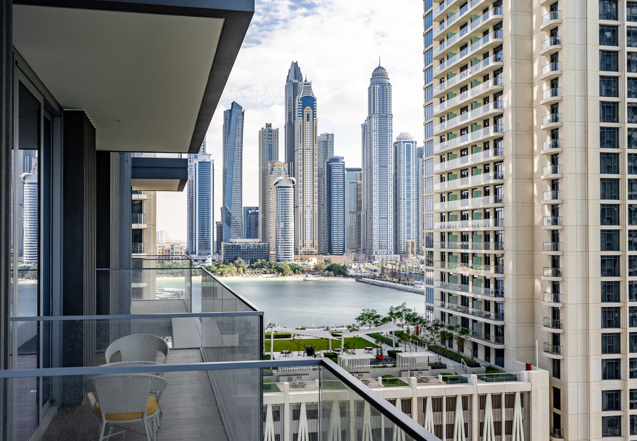 公寓 在 Dubai - Exotic 2BDR apartment with mesmerizing sea view