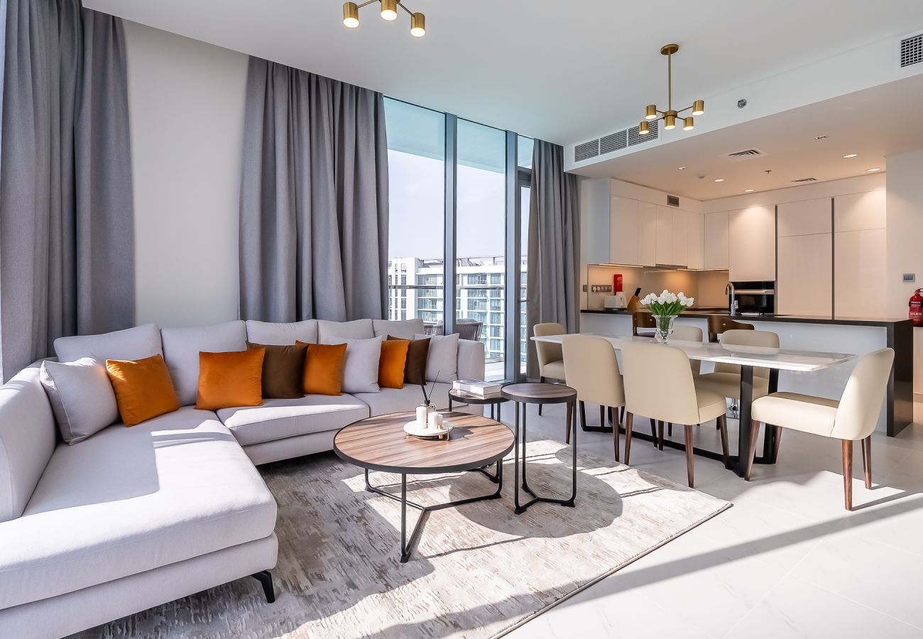 公寓 在 Dubai - Spacious 3BDR + Maid Room / Residences 13 / District One