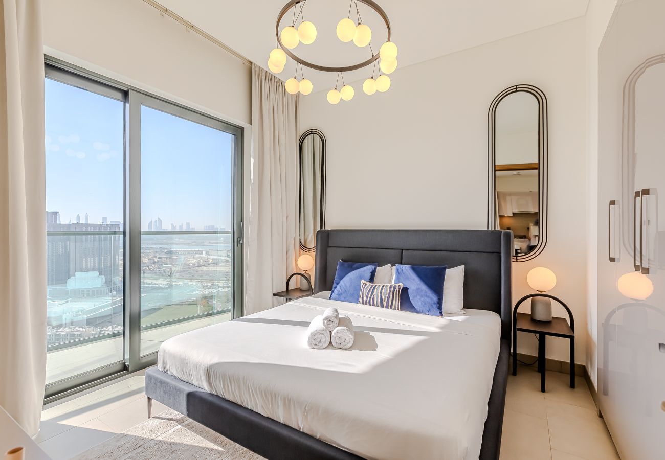 公寓 在 Dubai - Exquisite 1BDR apartment with Burj Khalifa View 
