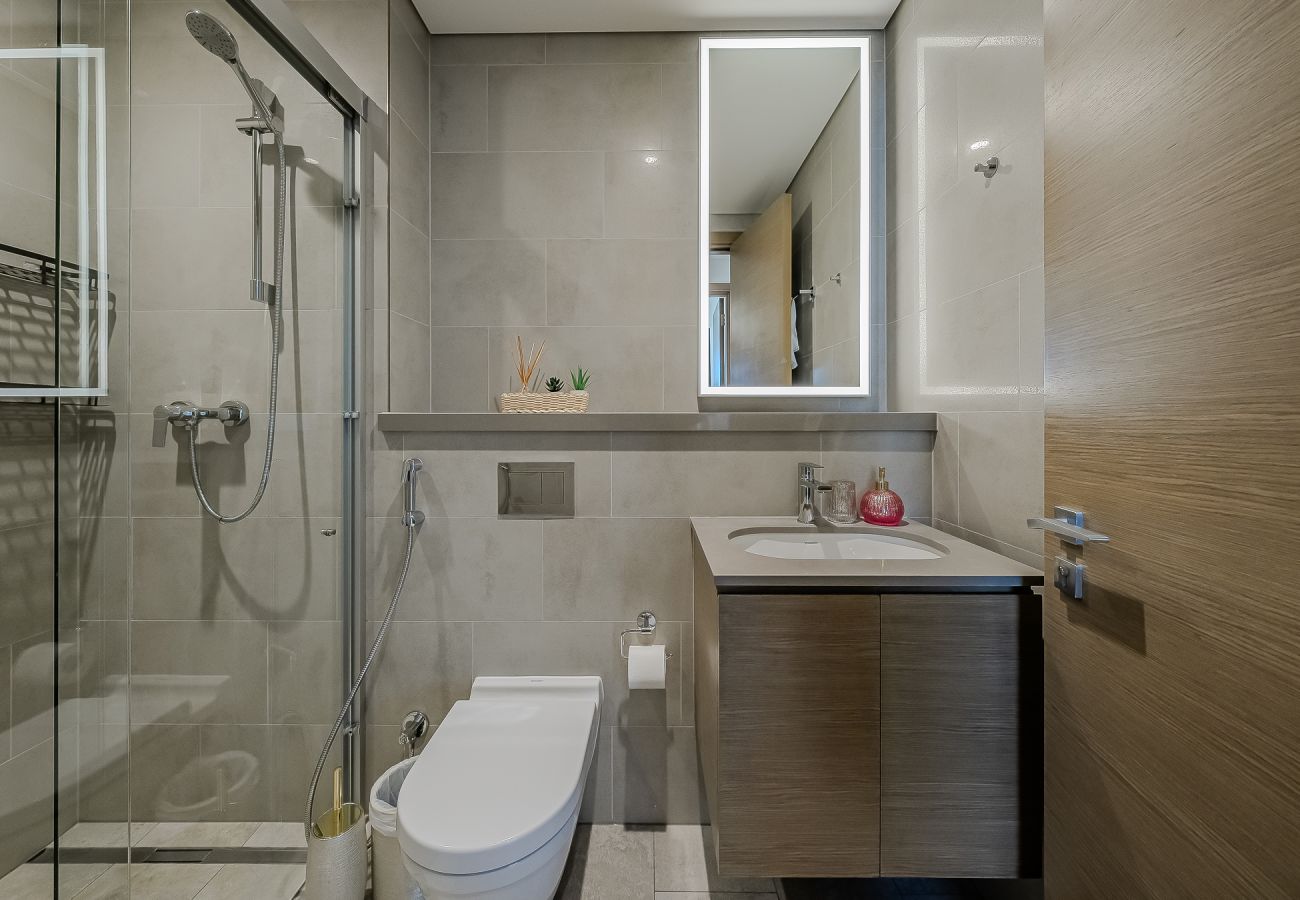 公寓 在 Dubai - Stylish 1 BDR apartment in Sobha Waves