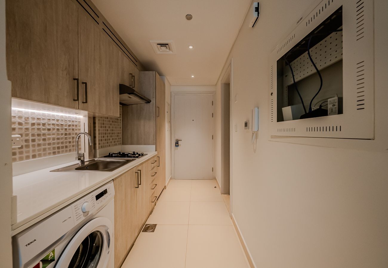 公寓 在 Dubai - Serene Beachfront Studio | Seven Palm, Palm Jumeirah