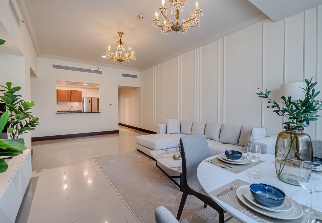 公寓 在 Dubai - Apartment with Palm Jumeirah view I Golden Mile 